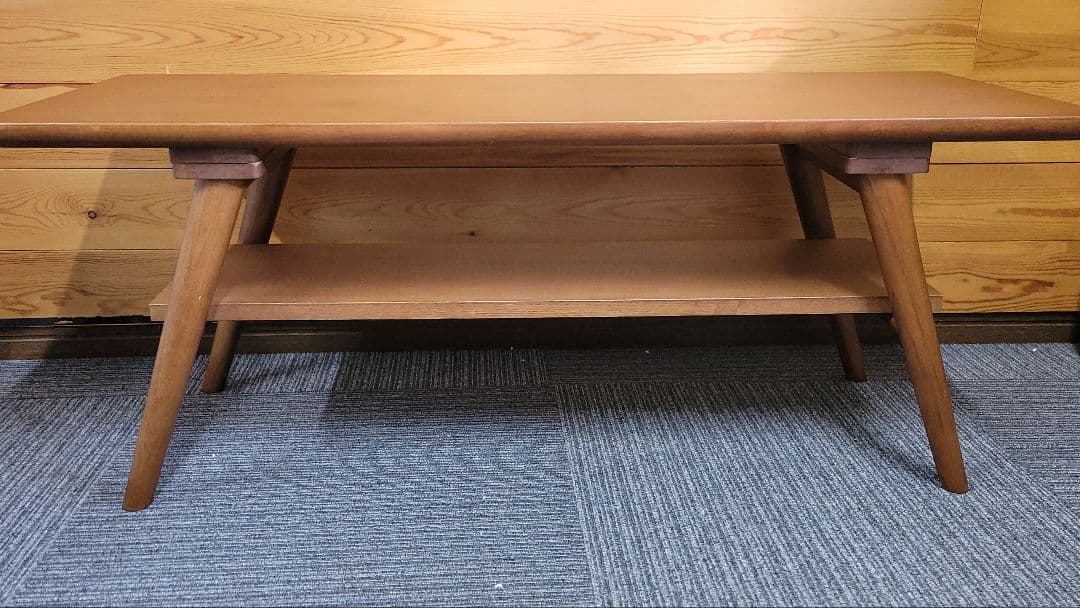 ニトリ センターテーブル CT セーブル3 ミドルブラウン