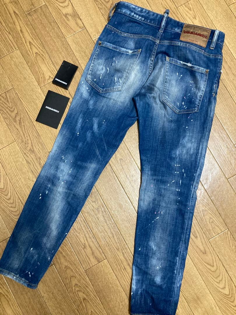 「名作」値段交渉◎ DSQUARED2 デニムパンツ　42 付属品完備