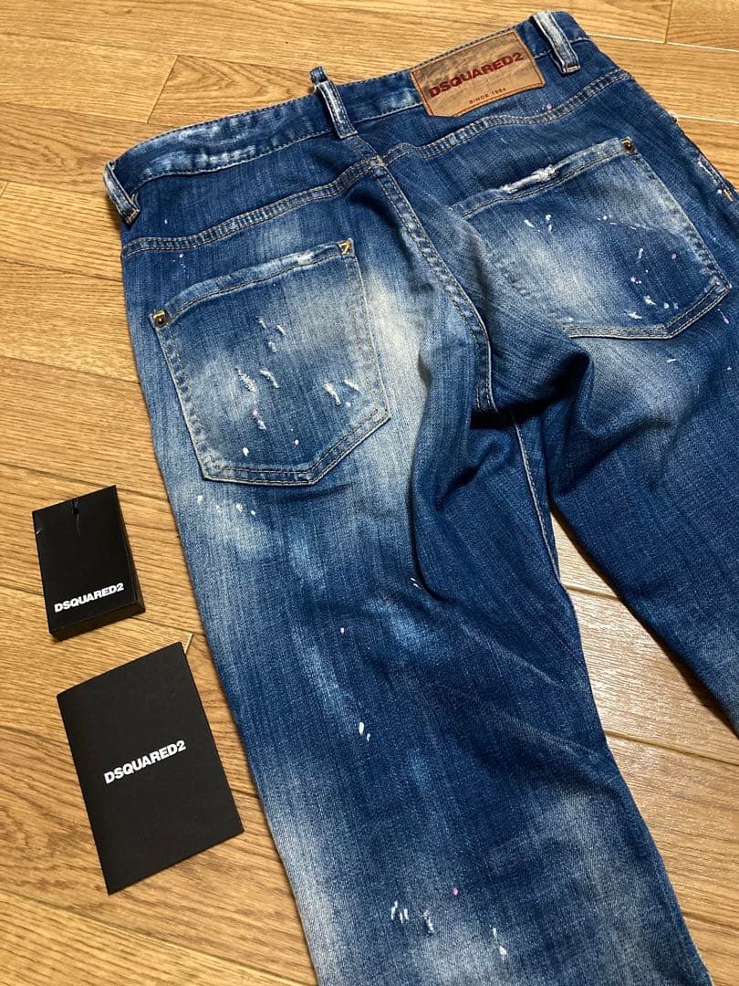 「名作」値段交渉◎ DSQUARED2 デニムパンツ　42 付属品完備