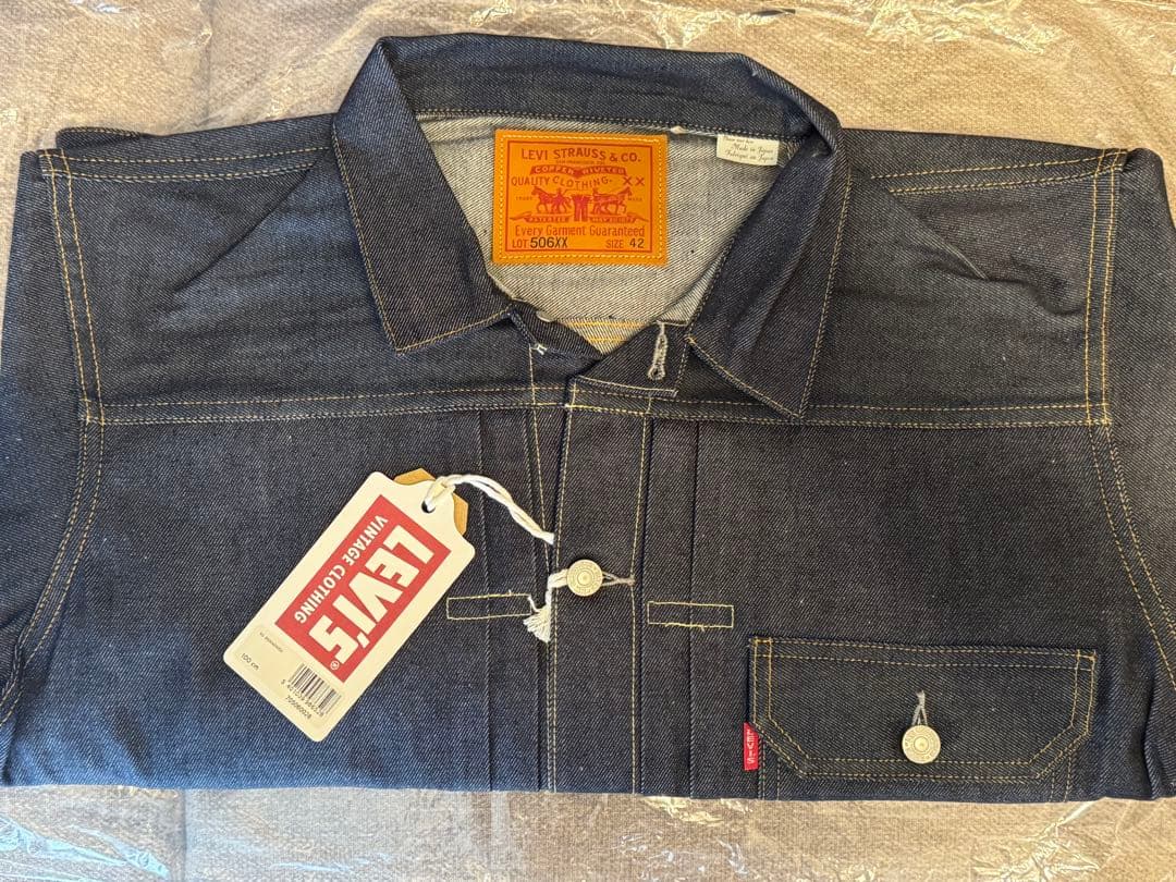 LEVI'S 1936 506XX TYPE I 42 リジッド リーバイス