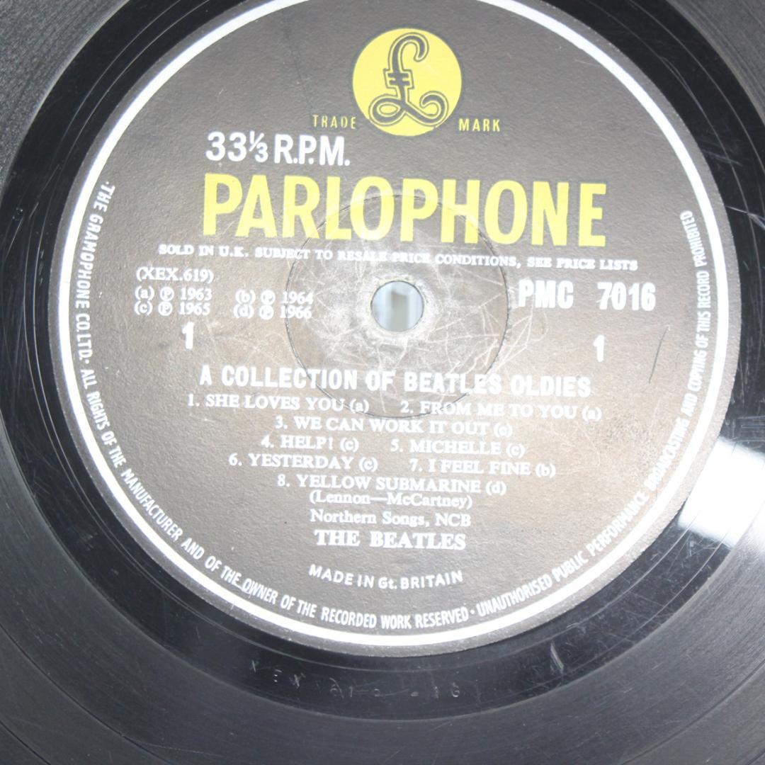 英LP A Collection of Beatles Oldies UK盤モノ