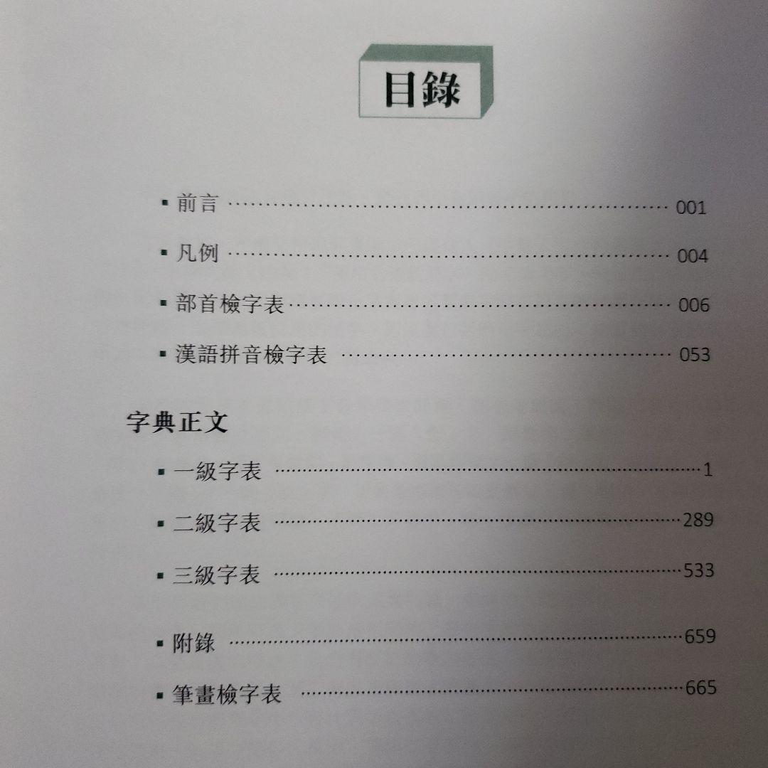 漢字字形對比字典