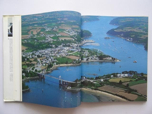 洋書◆上空から撮影したブルターニュ写真集 本 フランス 風景 景色 自然