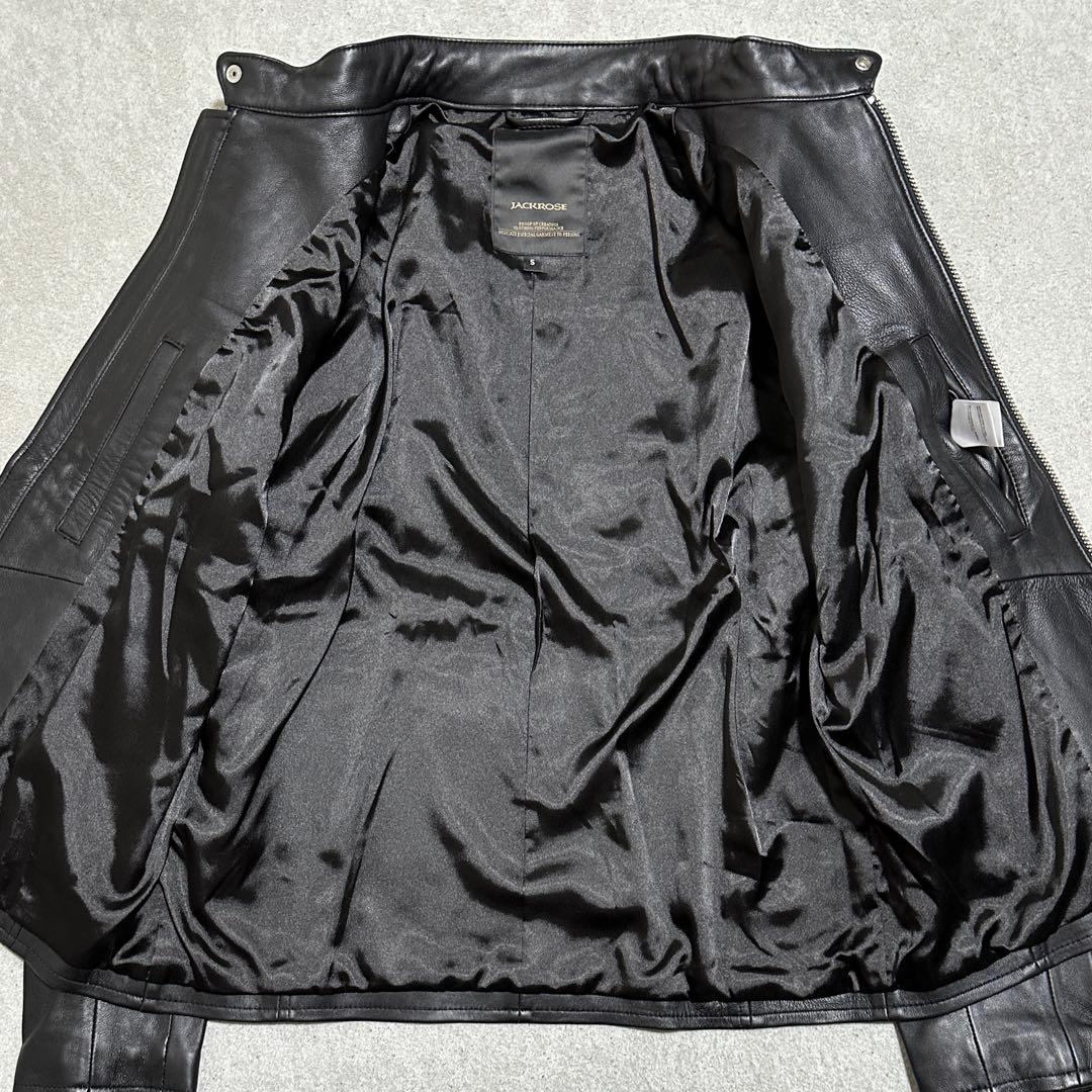 専用★美品 XL✨ジャックローズ　シングルライダース　レザージャケット　羊革