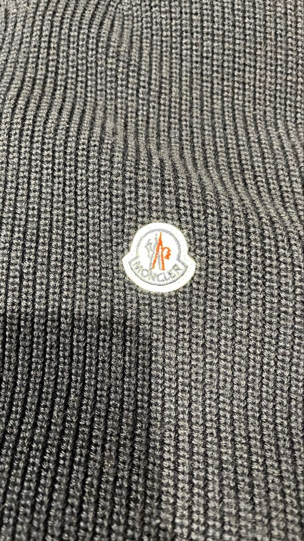 MONCLER ネイビー ダウンニットベストXXL 身幅54〜56cm