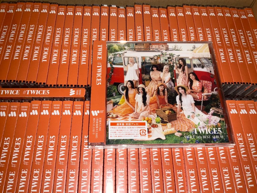64枚　通常盤　CD　 #TWICE5 サナ　ミナ　モモ　ナヨン　ジヒョ