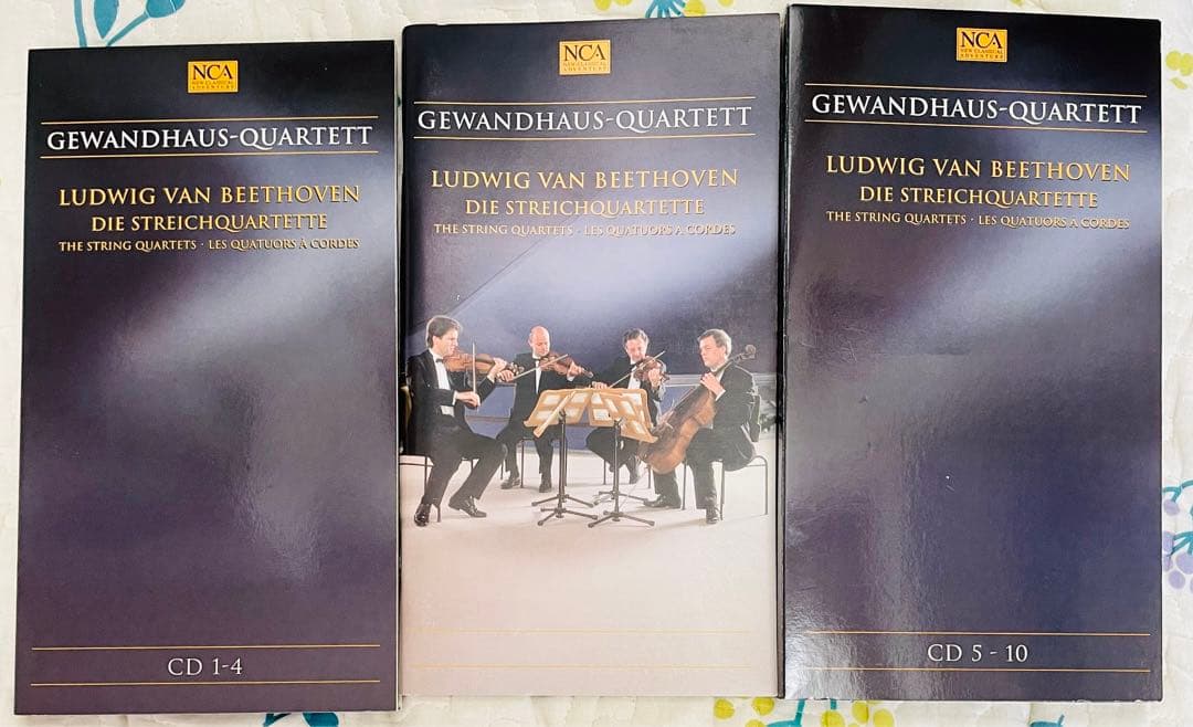 【廃盤】gewandhaus quartett /ベートーヴェン【10CD】