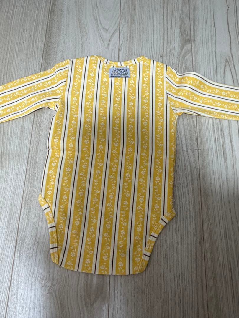 【新品】　ハウスオンザヒル　ロングスリーブシャツ　イエローフラワー