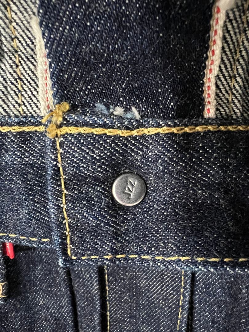 【超美品】LEVI'S 71506XXデニムジャケット1st大戦モデル 濃紺