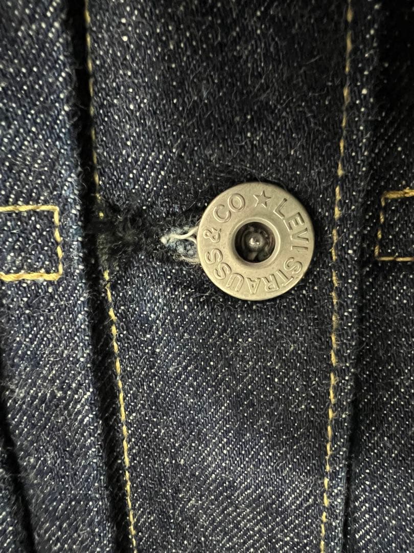 【超美品】LEVI'S 71506XXデニムジャケット1st大戦モデル 濃紺