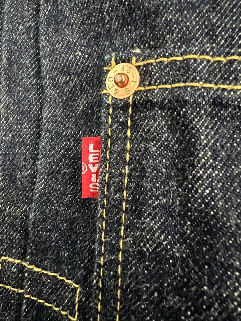 【超美品】LEVI'S 71506XXデニムジャケット1st大戦モデル 濃紺