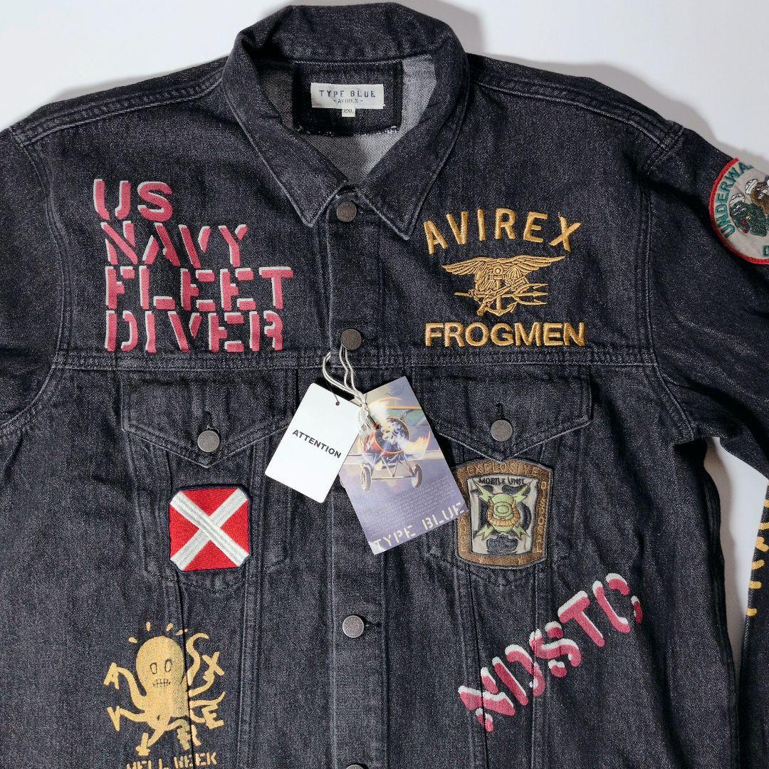 【新品】AVIREX TYPE BLUE IMPACT DENIM JACKET