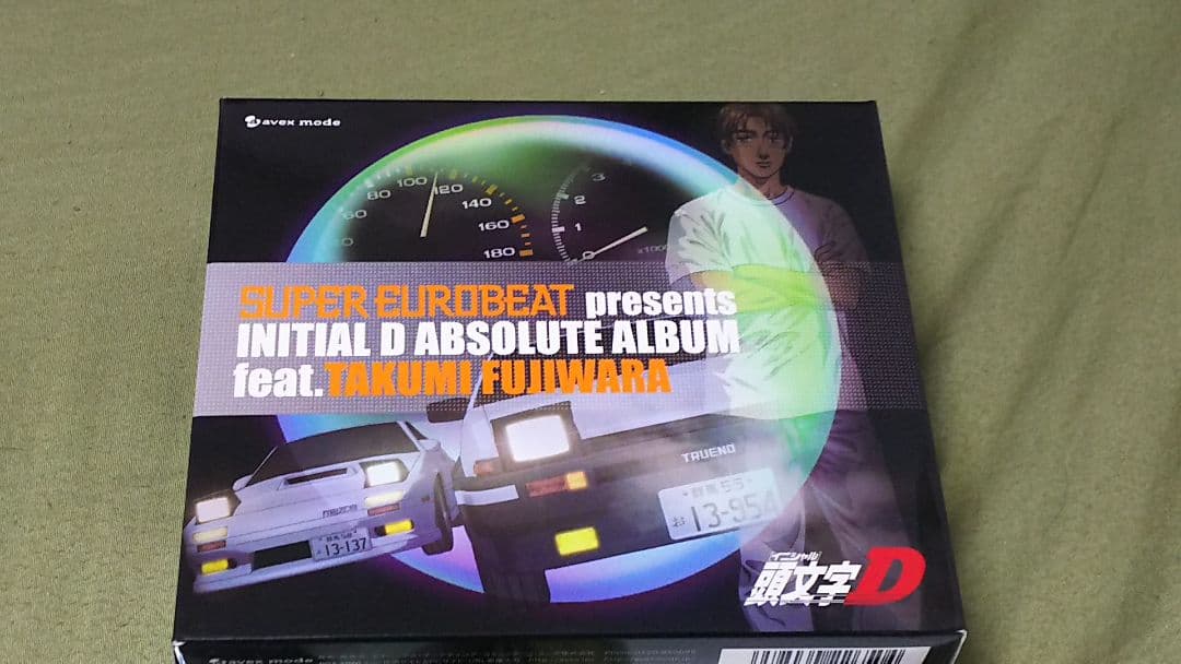 頭文字D イニシャルD ユーロビート CD4枚セット