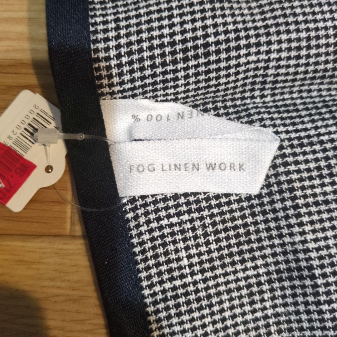 【fog linen work】フォグリネンワーク リネン エプロン 新品未使用