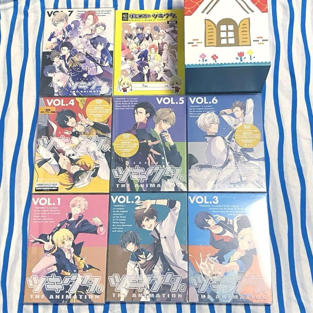 ツキウタ。『THE ANIMATION DVD全７巻』＋特典缶バッジ