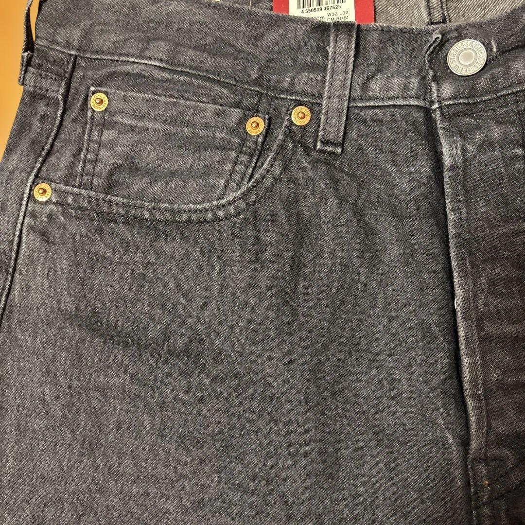 Levi's501 150thセルビッジデニム W32 L32ブラック