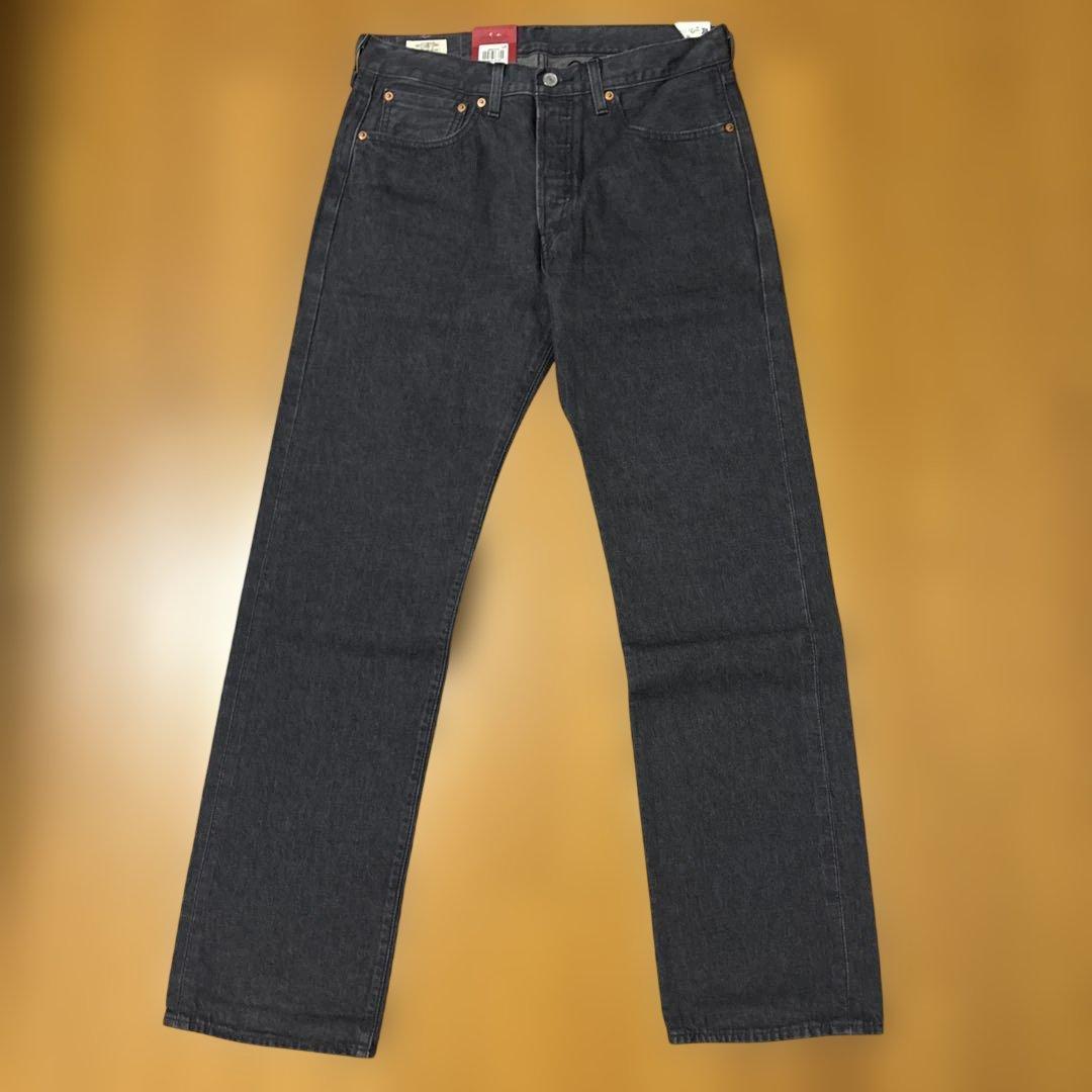 Levi's501 150thセルビッジデニム W32 L32ブラック