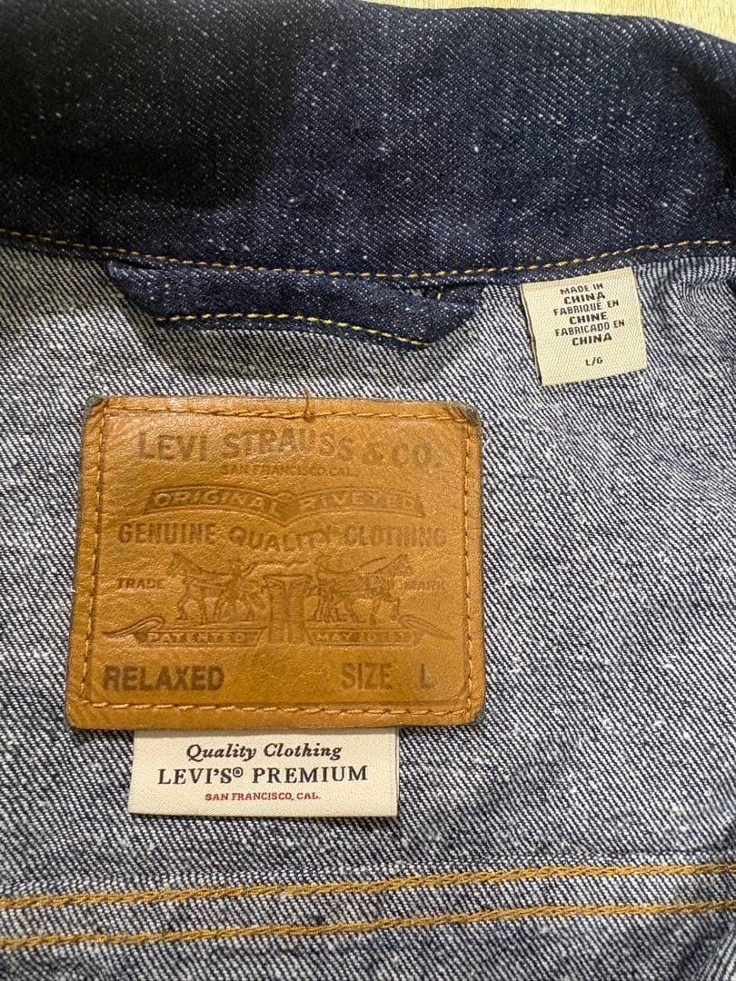 LEVIS リーバイス PREMIUM TYPE1 TRUCKER デニム L