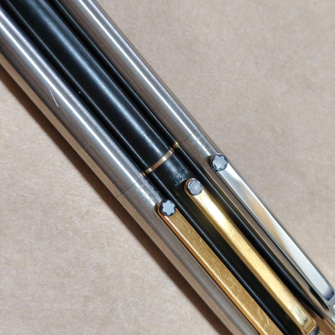 montblanc sライン ボールペン シャープペンシル モンブラン 3本