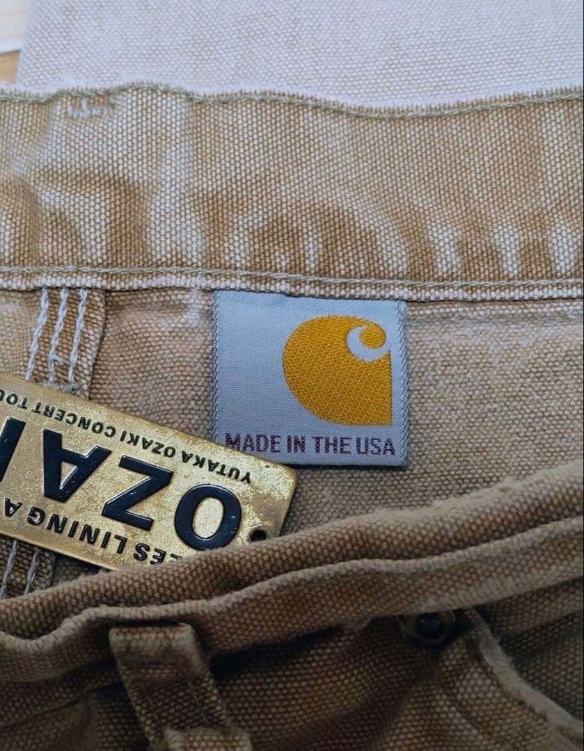 カーハート ダブルニー 襤褸 USA 雰囲気 w33 l30