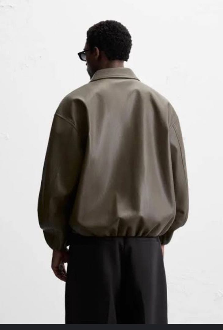 ZARA MEN フェイクレザージャケット