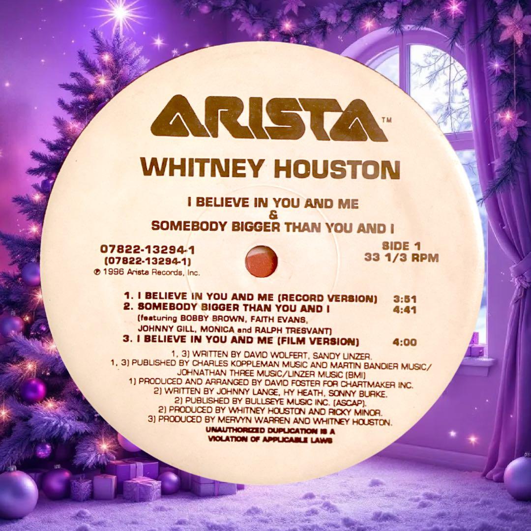 Whitney Houston US盤12インチ 1996 シュリンク残りあり