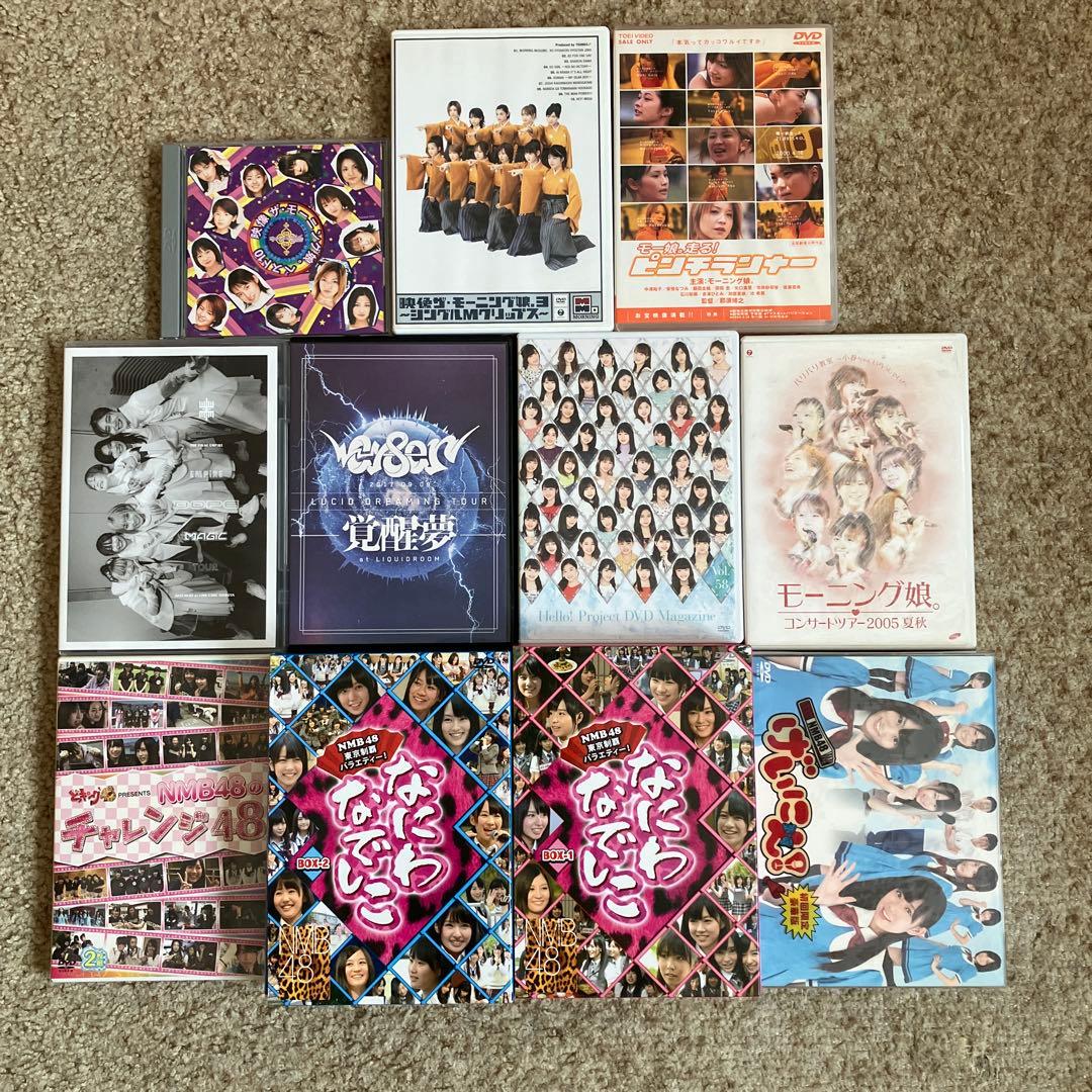 女性アイドル DVD まとめて40点／乃木坂46、欅坂46、BiSH、AKB48