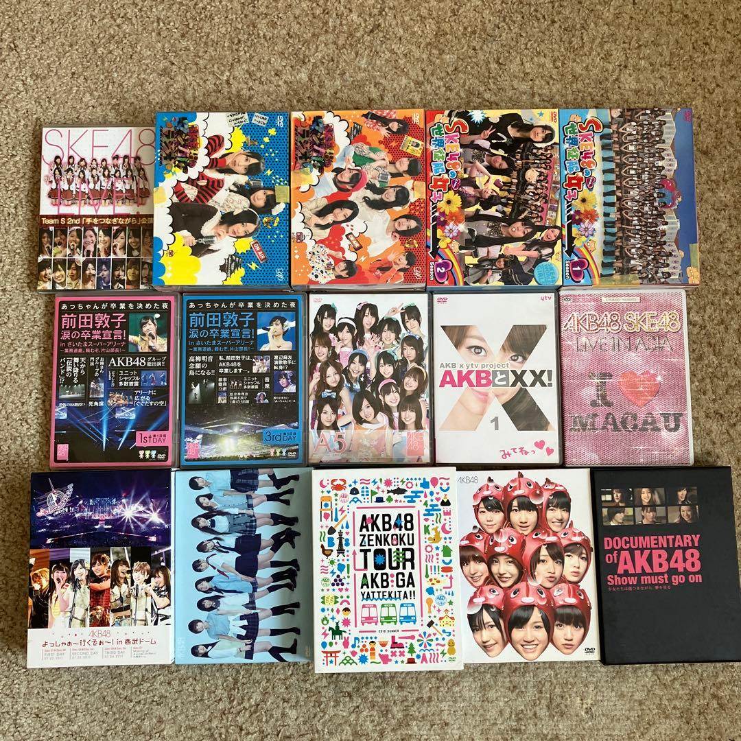 女性アイドル DVD まとめて40点／乃木坂46、欅坂46、BiSH、AKB48