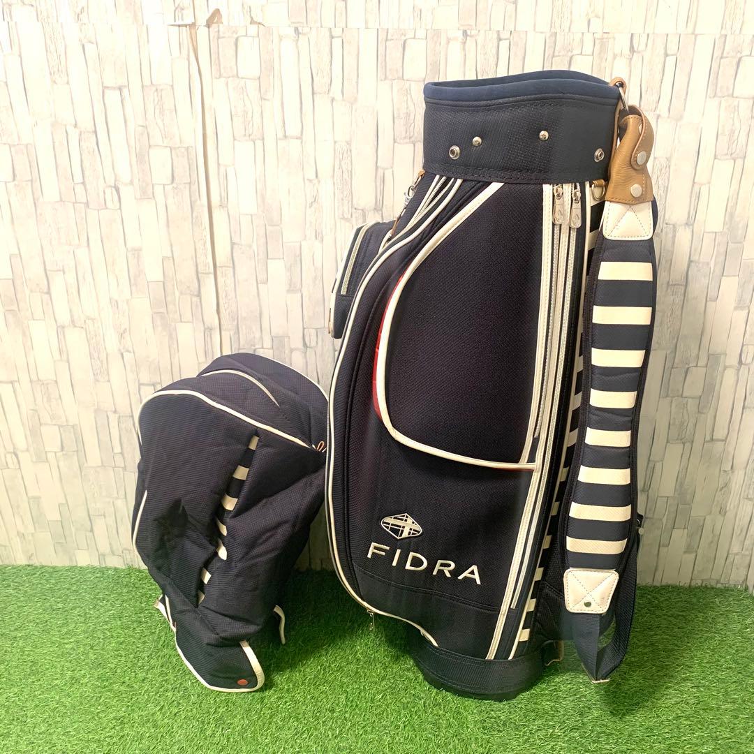 良品 FIDRA/フィドラ 希少大人気キャディバッグ プチポーチ付 6分割