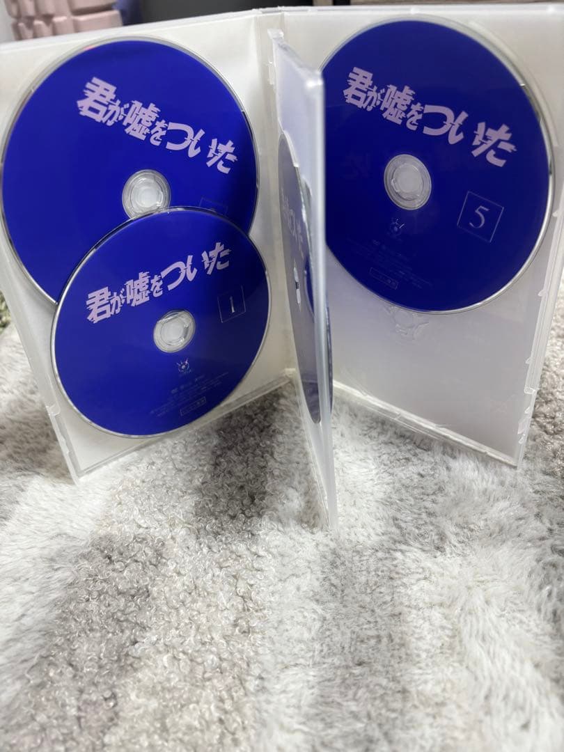 ケース交換済み「君が嘘をついた DVD 全5巻セット」