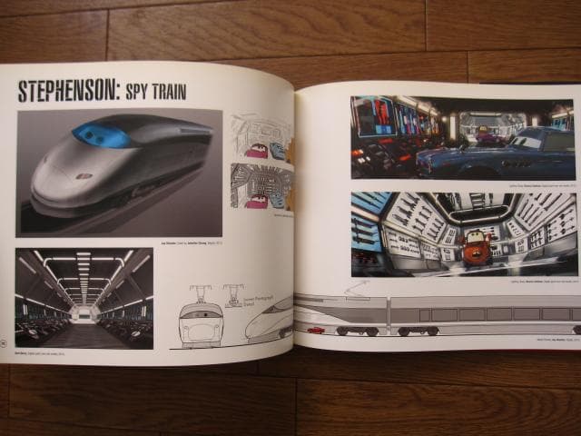 アート・デザイン・音楽 The Art of Cars 2 (Disney Pixar)