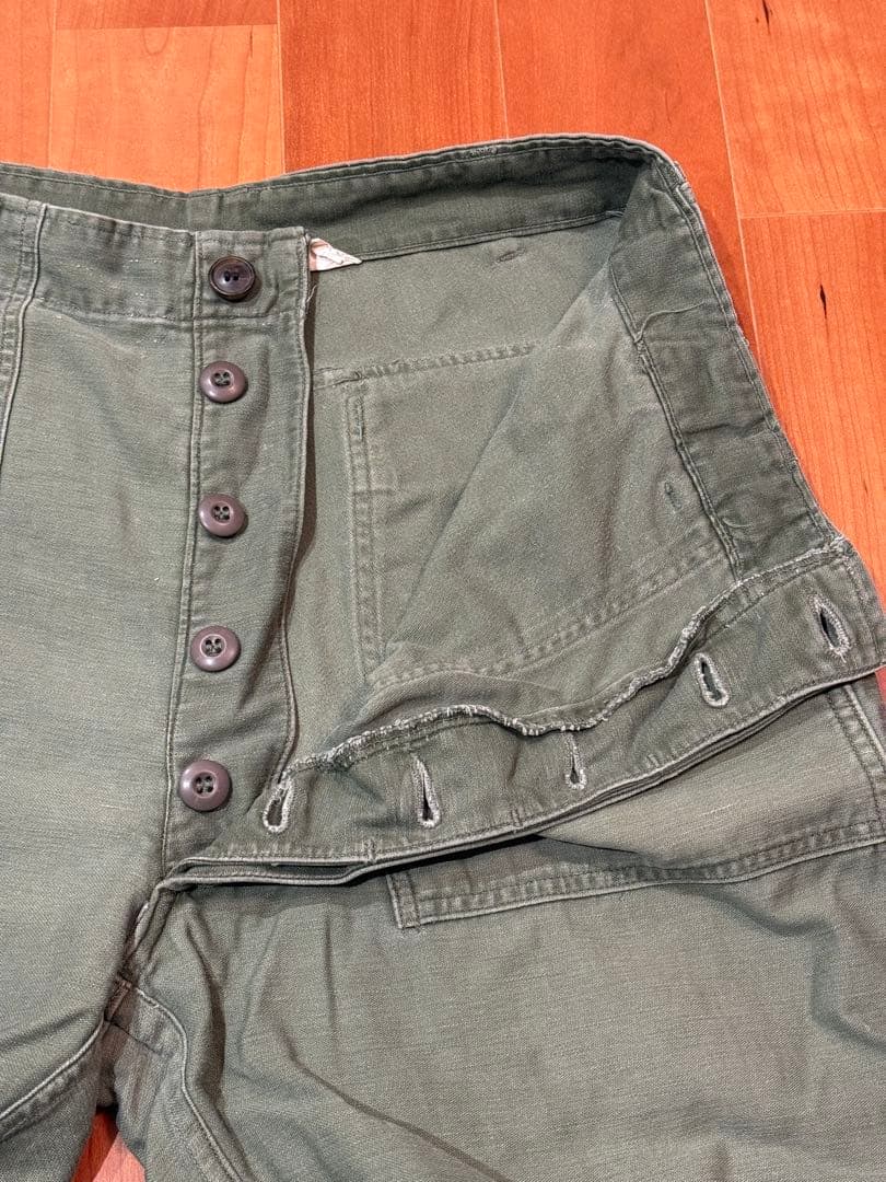 実物 60s US ARMY ベイカーパンツ W36