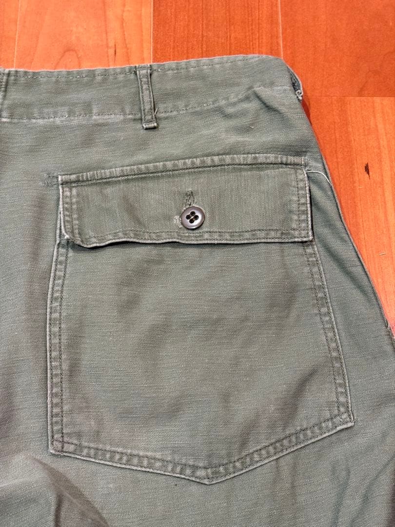 実物 60s US ARMY ベイカーパンツ W36