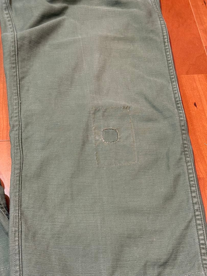 実物 60s US ARMY ベイカーパンツ W36