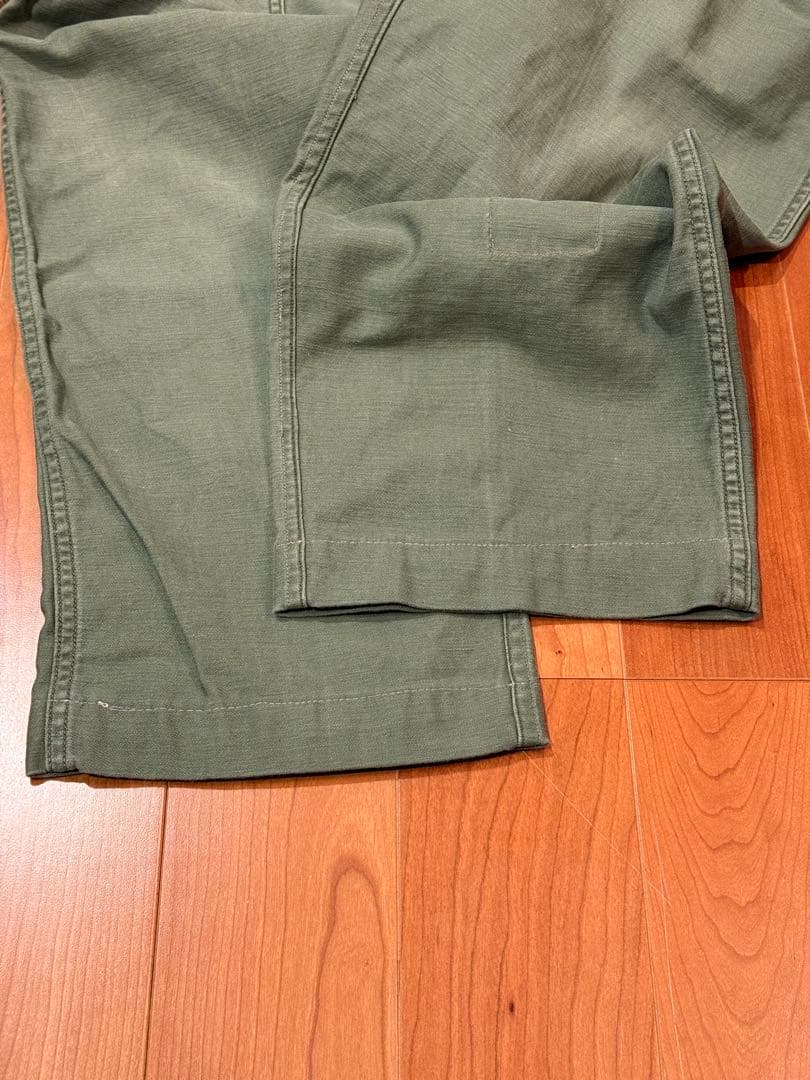 実物 60s US ARMY ベイカーパンツ W36