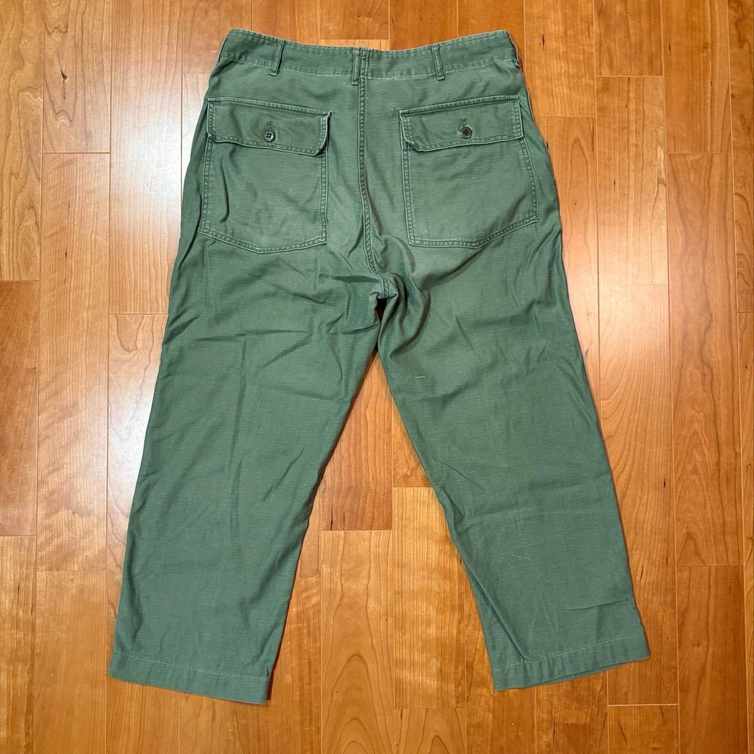 実物 60s US ARMY ベイカーパンツ W36