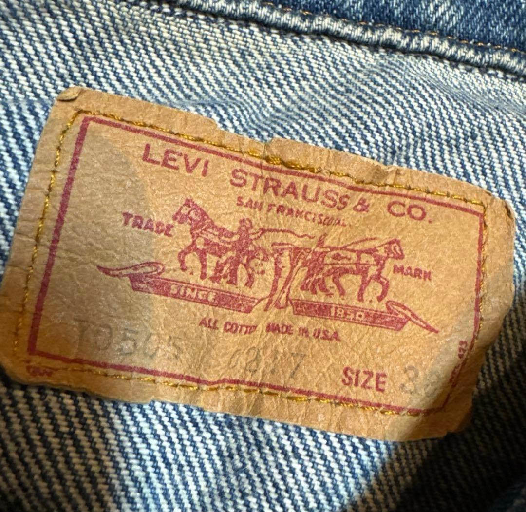 Levi's 70505-0217 デニムジャケット SIZE 38