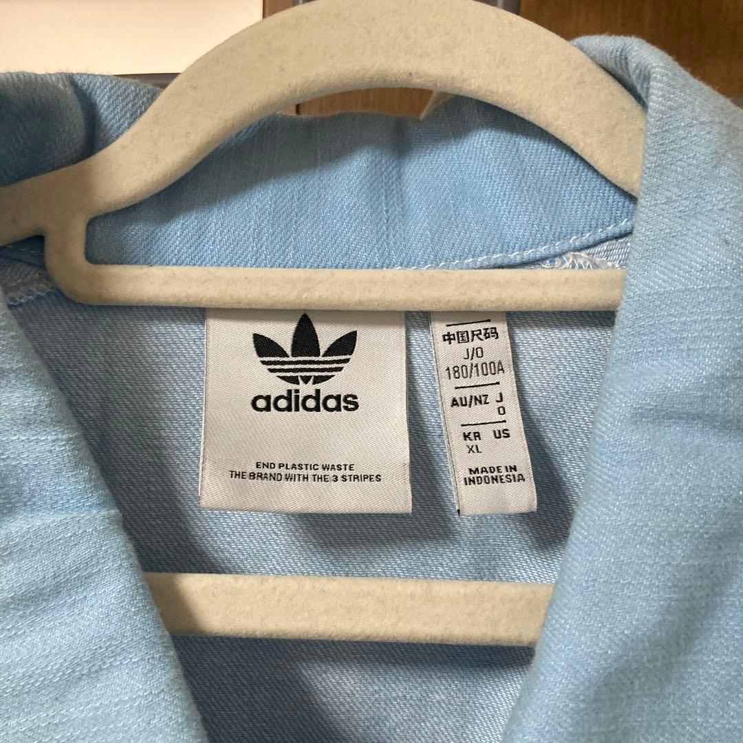 adidas デニム　セットアップ　R.Y.V.デニムジャケット　トラックパンツ