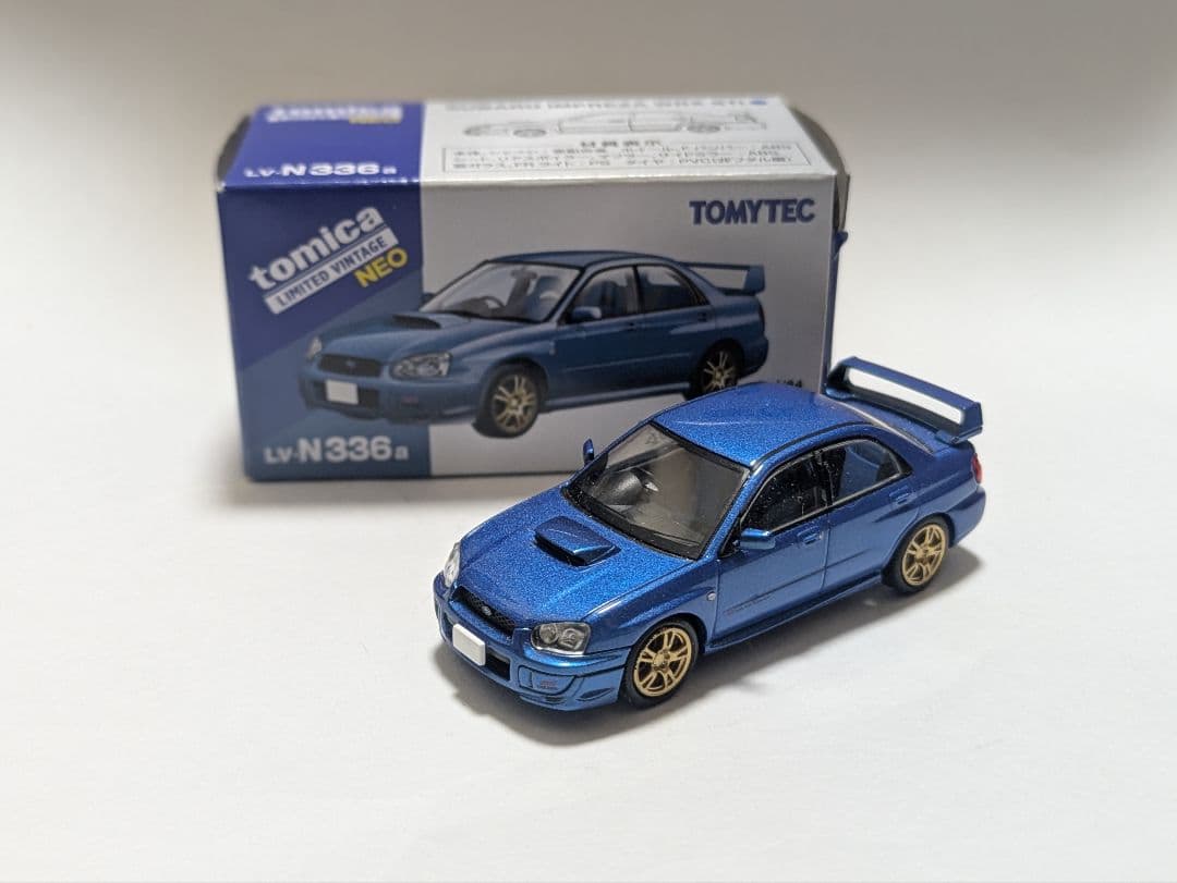 汚*☆様 トミカリミテッドヴィンテージネオ　スバル　インプレッサwrx STI