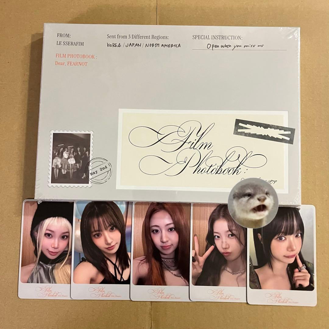 【特典付／新品未開封】LE SSERAFIM FILM PHOTOBOOK