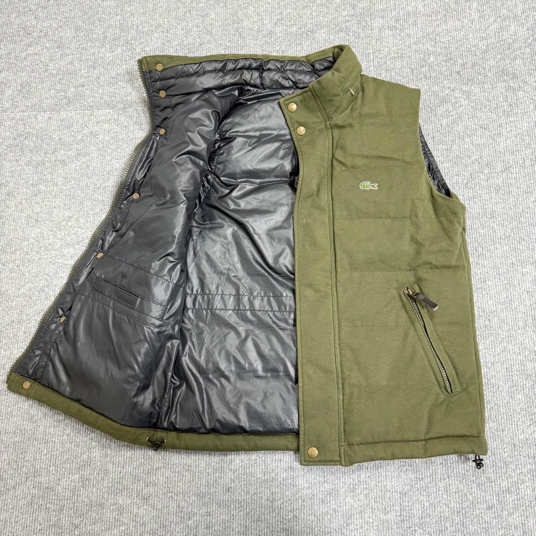LACOSTE BH310E ラコステ コットンピケ ダウンベスト 50/4