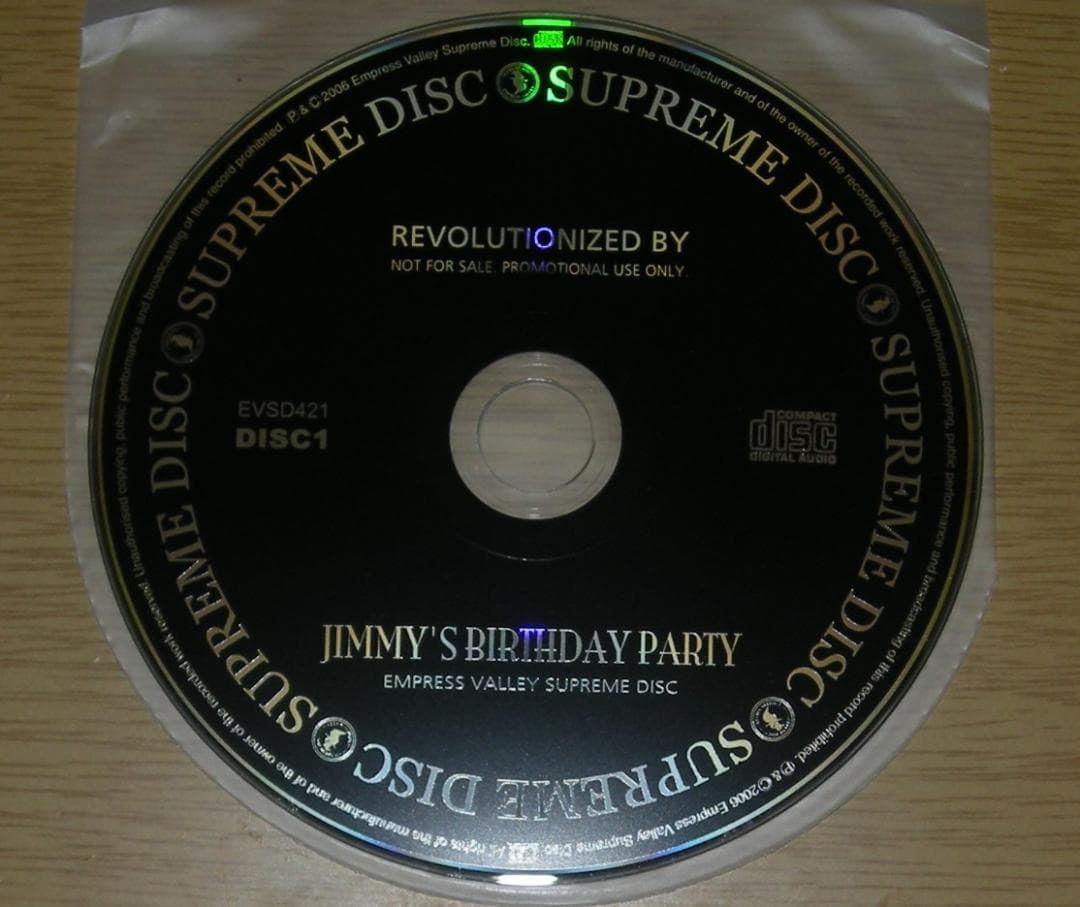 洋楽 LED ZEPPELIN / JIMMY'S BIRTHDAY PARTY
