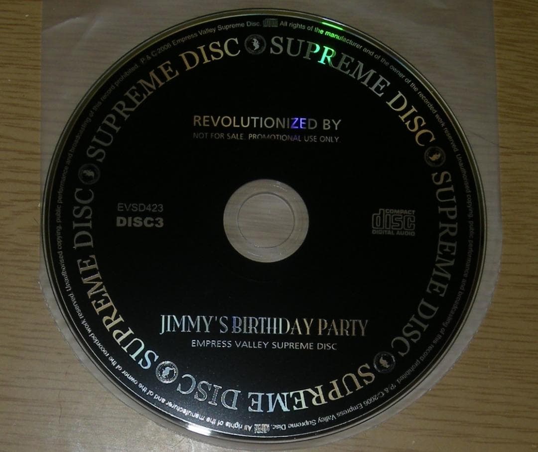 洋楽 LED ZEPPELIN / JIMMY'S BIRTHDAY PARTY
