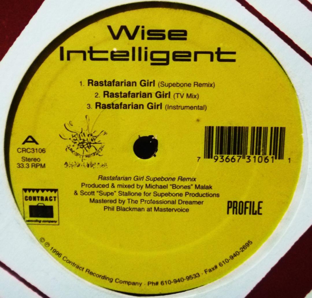 未使用 Wise Intelligent - Rastafarian Girl