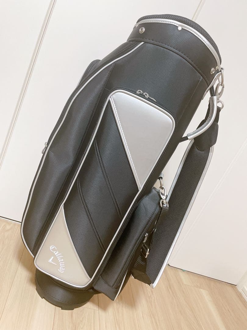 Callaway REVA キャディバッグ ブラック/シルバー