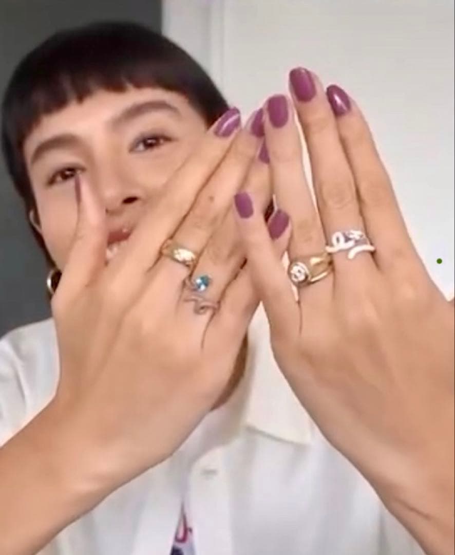 アクセサリー BEA BON GIASCA DOUBLE VINE TENDRIL RING