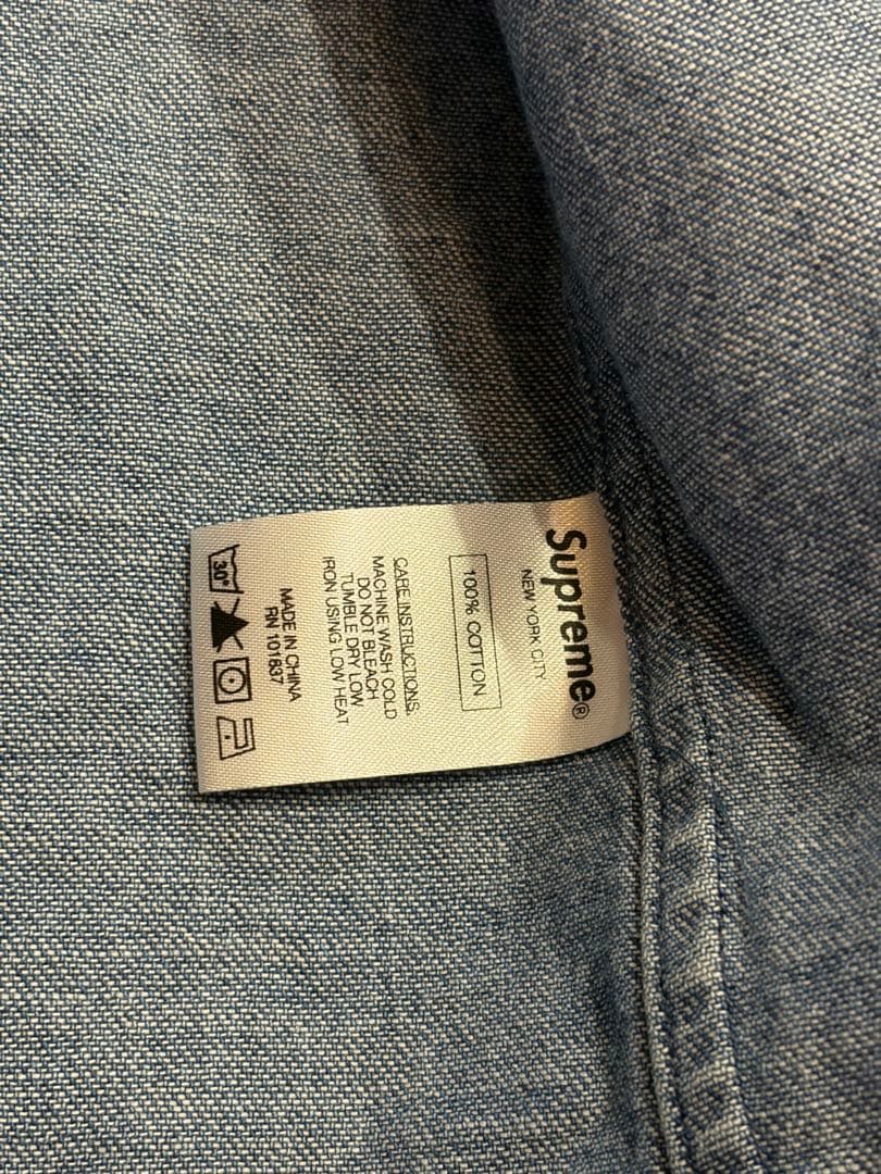 Ｕ*Ａ様 16ss Supreme Denim Zip Shirt ジャケット