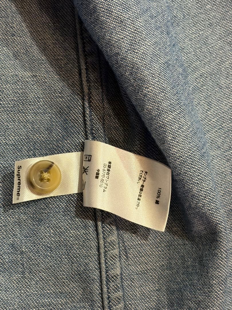Ｕ*Ａ様 16ss Supreme Denim Zip Shirt ジャケット