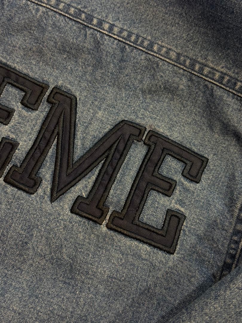 Ｕ*Ａ様 16ss Supreme Denim Zip Shirt ジャケット
