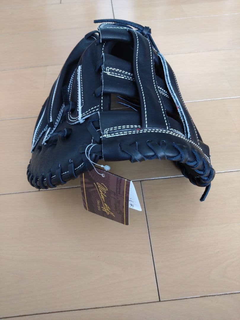 み*き様 Wilson ウィルソン WBW101116 硬式一塁手左投用 ブラッ